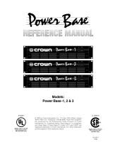 Crown Power Base-2 User manual