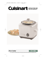 Cuisinart CRC-400 User manual