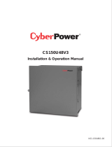 CyberPower CS150U48V3 User manual
