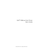 Dell 1350cnw Color Laser Printer User manual