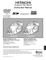 Hitachi DZMV550A User manual