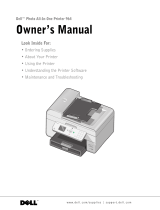 Dell 964 All In One Photo Printer User manual