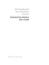Dell Command Line Interface User manual