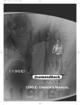 Diamondback Fitness 1190 Er User manual