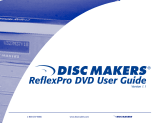 Disc Makers ReflexPro 4 User manual