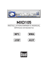 Dual MXD105 User manual