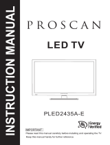 ProScan PLED2435A-E User manual