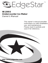 EdgeStar IB120SS User manual