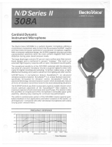 Electro-Voice N/D 308A User manual