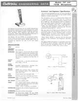 Electro-Voice 727 & 727SR User manual