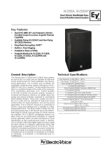 Electro-Voice Xi-2181A/F User manual