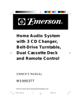Emerson MS9903TT User manual