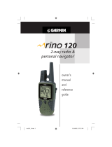 Garmin Rino 120 User manual