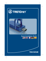 Trendnet TEW-424UB User manual