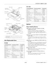 Epson FX-1180 User manual