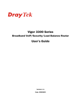 Draytek Vigor 3300B User manual