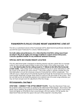 Epson Panamorph Anamorphic Lens Kit User manual