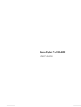 Epson Stylus Pro 9700 User manual