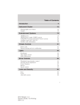 Ford 2010 Ranger User manual