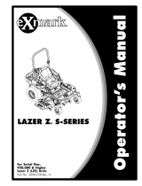 Exmark LAZER Z X-SERIES Operators User manual