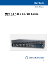 Extron MVX 84 VGA A User manual