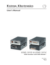 Extron EDID 101V User manual