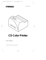 FARGO electronic CD Color Printer User manual