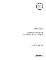Peavey SMR 821 User manual