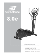 New Balance 8.0e User manual