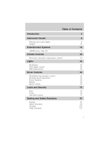 Ford 2002 Thunderbird User manual