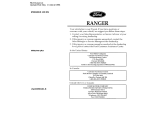 Ford Ranger User manual