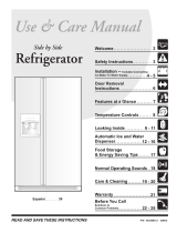 Frigidaire GLRS237ZCB User manual