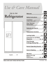 Frigidaire FRS266ZDSB User manual