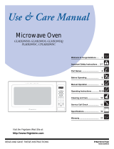 Frigidaire GLMB209DS - 2.0 cu. Ft. Microwave Oven User manual