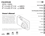 Fujifilm FinePix J20 User manual