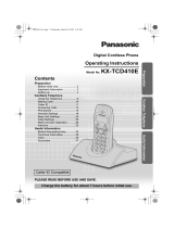 Panasonic KX-TCD410E User manual