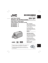 JVC GZ-MG365 User manual