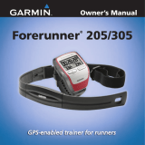 Garmin Forerunner Forerunner 305 User manual