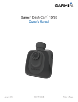 Garmin Dash Cam 10 User manual