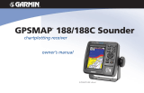 Garmin GPSMAP 188/188C Sounder User manual