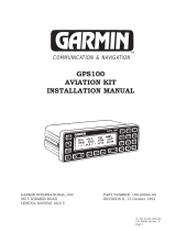 Garmin GPS 100AVD User manual