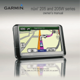 Garmin Nuvi 255 - Automotive GPS Receiver User manual