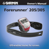 Garmin Forerunner 305 User manual