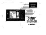 Garmin GPSMAP 205 User manual