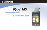 Garmin iQue Series iQue M3 User manual