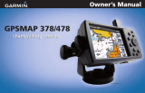 Garmin GPSMAP 478 User manual