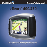 Garmin Zumo 400 User manual