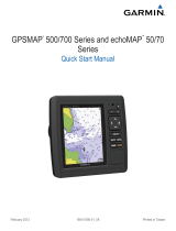 Garmin EchoMAP 50dv User manual