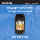Garmin Edge 705 Owner's manual