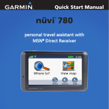 Garmin Avis nuvi 780 User manual